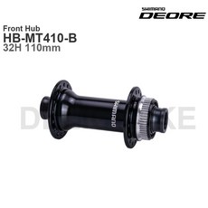 자전거 베어링 휠 부품 SHIMANO DEORE 허브 HBMT410 HBMT410B 후면 프리허브 FHMT401 FHMT410B 12단 마이크로 스플라인 오리지널, 03 MT410-B(HB) 32H, 1개