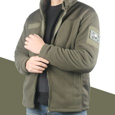 신형 동계용 왕기모 간부 후리스 집업