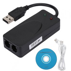 ciciglow 팩스 모뎀 듀얼 포트 USB 2 0 56K 외장 98 /2000 /ME /XP /Vista /CE5 0 /10 /8 1 /8 /7에
