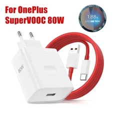 OnePlus 80W SuperVOOC EU 고속 벽 충전기 10 11 12 Nord CE 2 3 Lite OPPO realme GT NEO C타입 USB 케이, 01 EU Plug and Cable, 02 1m Cable - Kit