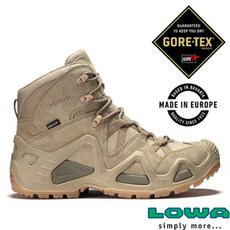 德國 LOWA 中筒登山軍用戰術靴 ZEPHYR GTX MID TF 歐洲製造 防水 透氣