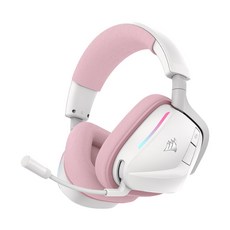 커세어 보이드 V2 RGB WIRELESS 게이밍 헤드셋, 베이비핑크거치대세트, 단일품목