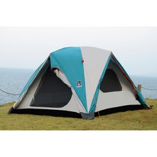 【台灣黑熊】週末歡樂帳( 贈地布), 1個, 玻璃纖維營柱+黑膠外帳