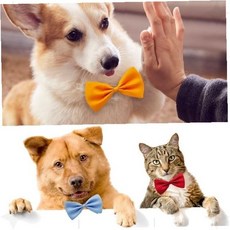 반려동물 목 장식 나비 넥타이 보타이 케이프 강아지 고양이 목걸이 장식 나비, 1개, 블랙