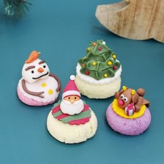 라이스클레이 쌀이랑놀자 크리스마스쌀카롱실속형