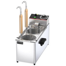 업소용 면삶는기 해면기 파스타 조리기 냉면 삶는기 국수, 경제형 2헤드 국수 조리기 스틸 와이어 체, 기본 모델명/품번