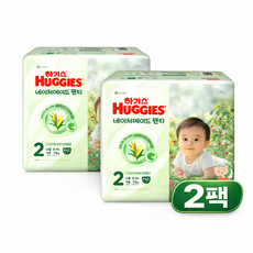 하기스 2025 네이처메이드 공용 2단계 소형/팬티형 76매X2팩(152매), 152매