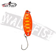 WALK FISH 금속 스피너 스팽글 소음 페일렛 인공 미끼 스푼 송어 낚시 루어 하드 베이트 스팽글 스피너 3.4cm 3.5g, [02] B 2