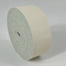 2.5cm 폭의 나파 질감 단면 합성 가죽 PU 스트립 1롤 두께 2mm DIY 액세서리 가방 스트랩 애완동물 목, [00] 2.5x100cm, 01 42 Beige