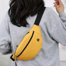 패드가방 컬러 미니 힙색 남녀공용 보조가방 다용도가방