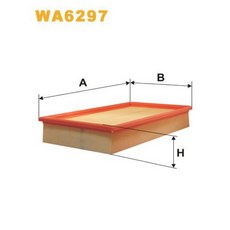 WIX 引擎 空氣芯 WA6297 BENZ 賓士 W210 M111 M112 M113 M119 OM604, 1個