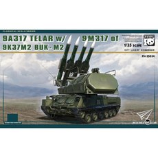 CZPH35034 1대35 9A317 TELAR w9M317 of 9K37M2 Buk-M2, 1세트