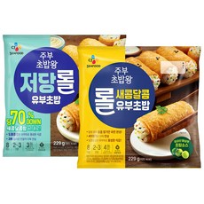 CJ 주부초밥왕 저당 롤유부초밥229g+롤유부초밥229g, 229g, 1세트