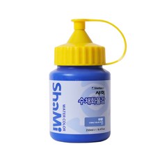 신한 샤미 수채화물감 낱색 250ml, 33 검정