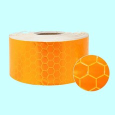 프리즘 고휘도 반사테이프 10cm 45M 노랑색 위험표시 ths*970CG, 1개