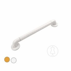 라세노 안전손잡이 일자형 계단안전바, 일자/350mm/백색