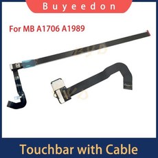 케이블 포함 터치바 맥북 프로 레티나 13 인치 A1706 A1989 2016 년용 821-00681-04
