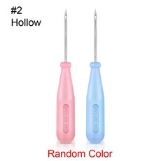 수리 개 개 도구 수제 송곳 바늘 신발 구멍 2 스틸 스티처 1 가방 바느질 도구 콘 DIY 후크 가죽, 1개