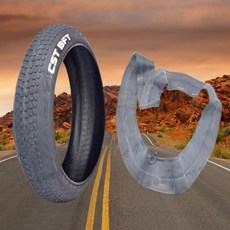 24X4.0 타이어 팻바이크 튜브타입 전기자전거 전동킥보드 타이어, 24X4.0튜브