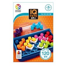 코리아보드게임즈 블록스 IQ 퍼즐게임, 혼합 색상, 1개