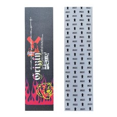 스케이트보드 데크 테이프 그리즐리 천공된, 색상: 4. 녹색, 1개