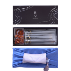 [자일리톨 함유] 온미당 도라지정과 선물세트 ( 블루 보자기포장 쇼핑백 무료증정), 280g, 1박스