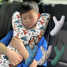 슈퍼리치 자동차 바디 쿠션(Y형) 에어쿠션 안전벨트 쿠션 목베개 바디필로우 수면 어린이 성인 카시트 릴렉스 목쿠션 자동차, 1개, BP02_02 코끼리