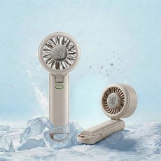 Niftynest 선풍기 휴대용 미니 선풍기 휴대용 핸디 선풍기 초강력 냉풍 팬 급속 냉각, 화이트, X05
