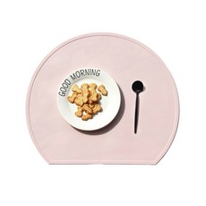 10개 실리콘 테이블 매트 내열성 미끄럼 선물용 가능 세척 내구성 방지 다채로운 식사용 주방, 1pcs 33x38cm, RS pink