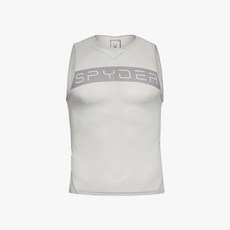 스파이더 남성 사이클 프로웹 레터링 슬리브리스 베이스레이어 SPHPCNSL501MLGR YDX202 BKP910