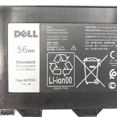 NJTCH 4芯 電池 03NVTG 3NVTG 451-BBJJ 8G8GJ VD0FX, 1個, NJTCH 56Wh電池-保固三個月