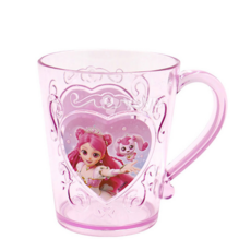 캐치티니핑 핑크 투명컵 300ml 국산, 1개, 핑크혼합