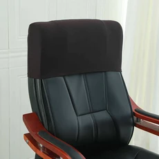 의자커버 머리 천갈이 덮개 식탁 가림막 책상 커버 그린 그린 단독 대두 1개, 03 dark brown × 1개 × 1개