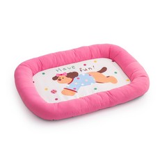 리노아 반려동물 쿨매트 쿨방석 강아지 고양이 여름 냉감 아이스매트, 1개, 핑크