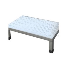 받침대 식당 정리대 스테인레스 디딤판 철제 다용도 스텐선반, 1개, 45x55x15