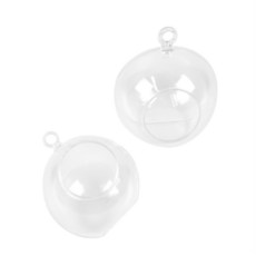 테라리움 투명볼 5쌍 다육식물키우기, 8cm