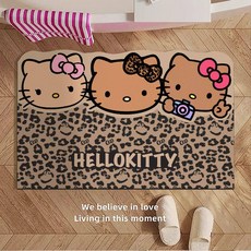 욕실 레트로 실리카 흡수 미끄럼방지 발매트, 1개, 블랙 스킨 캣 2