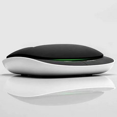 태양광 차량용 공기청정기 화이트 음이온 아로마 라운드 산소 탈취, 1, B. 검은색