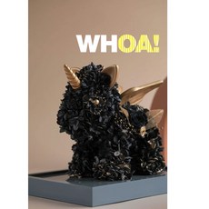 獨一無二大眼睛獨角獸永生花 繡球花夢幻獨角獸生日告白禮物