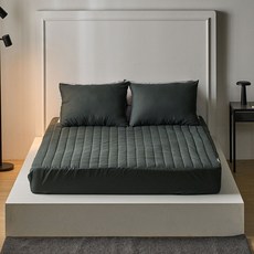 에메르 알러제로 다운필 슬로안 누빔 매트리스커버