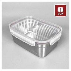 모던앤락 스텐보관용기 2L, 1개