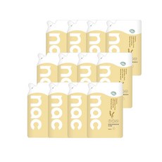 nac nac 酵素奶瓶蔬果洗潔精，食品級成分，溫和不刺激，有效去除奶垢及農藥殘留, 12個, 600mL