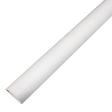 메가몰드 국산 고강도몰드 반달 전선 몰딩 4호, 1개, 백색