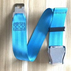 비행기 좌석 연장벨트 늘리기 연결 클립 조절 항공기, E. 호수 블루