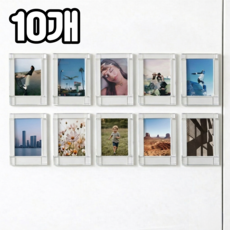 담다 5개입 냉장고 투명 자석액자 마그네틱 포토프레임, 투명(KD499), 10개