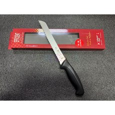 工具家達人 六協 台灣製 高級麵包刀 麵包刀 吐司刀 鋸齒刀 吐司切邊 烘培刀 寬麵包刀 圓頭麵包刀, 1個, 8321T06 21cm麵包刀