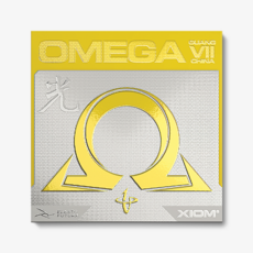 엑시옴 오메가7 차이나 광 탁구러버, 흑색(2.1mm), 1개