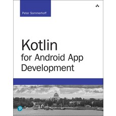 (영문도서)Kotlin for Android App Development Paperback, Pearson, English, 9780134854199
