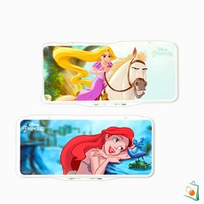 OS 디즈니 프린세스 캐릭터 미술용 팔레트 랜덤1개 미술팔레트 물감파레트