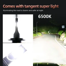 [호환제품] LED 헤드라이트 전구 운전 안개등 H4 H11 3000K PSX24W 9005 HB3 2 개, 02 6500K white, 09 H11, 01 16000Lm 2pcs